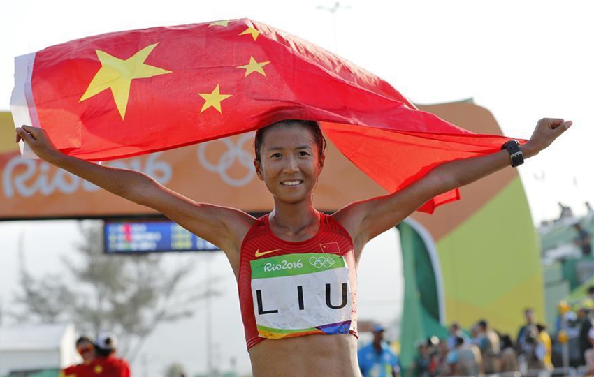 Río 2016: Liu Hong de China consigue gloria olímpica en marcha de 20km femenino