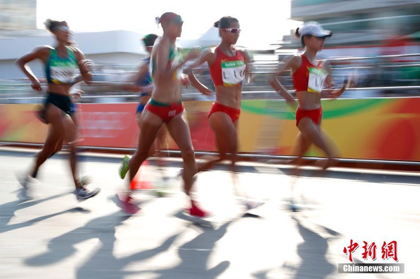 5Liu Hong de China consigue gloria olímpica en marcha de 20km femenino