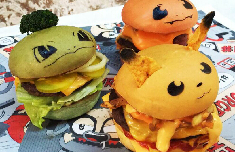 Las hamburguesas de Pokémon causan furor en Sídney1