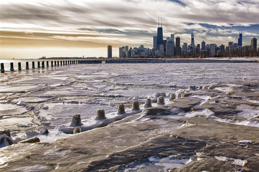 Maravilla del Lago Glacial de Michigan