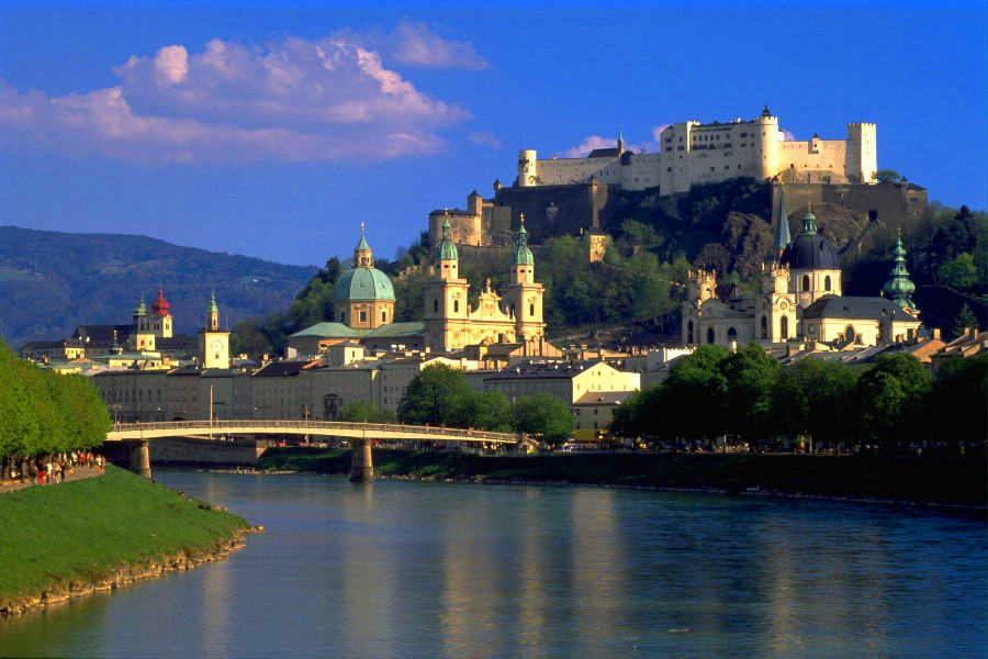 25 ciudades europeas más fotogénicas con paisajes hermosos: Salzburgo