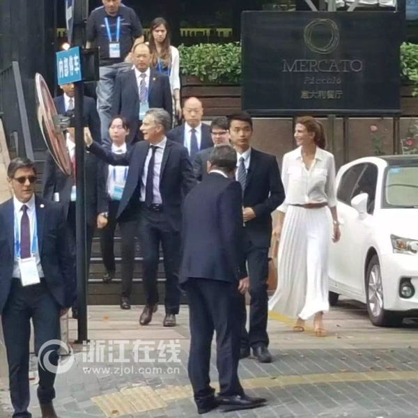 Presidente argentino prueba sabor chino con su esposa en Hangzhou 1