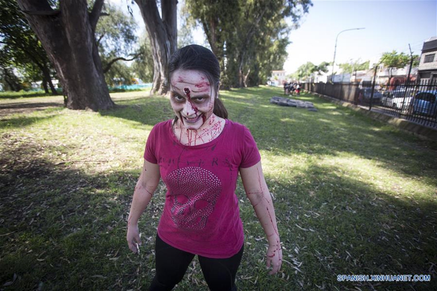 La carrera 'Zombie Run' llevada a cabo en la ciudad de Buenos Aires5