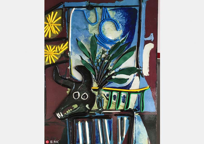 Cuadros famosos recreados con chocolate8