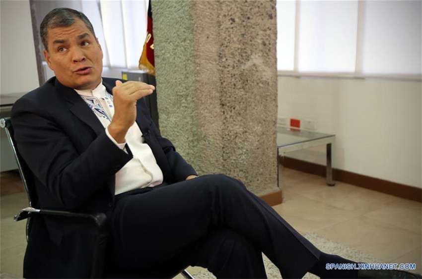 Correa aspira profundizar cooperación con China en visita de presidente Xi Jinping a Ecuador