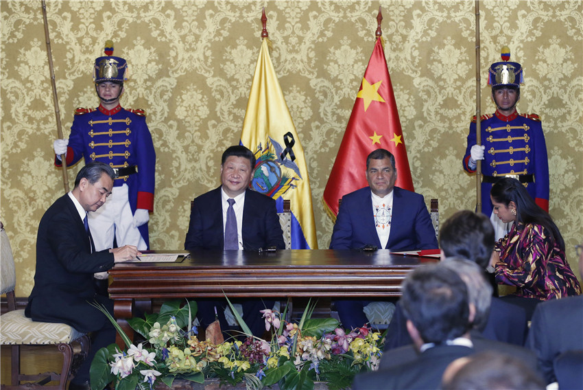 Asociación estratégica integral profundizará relaciones Ecuador-China