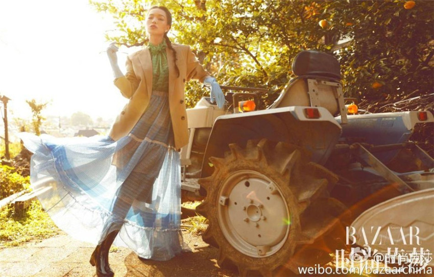 Shu Qi posa para la revista