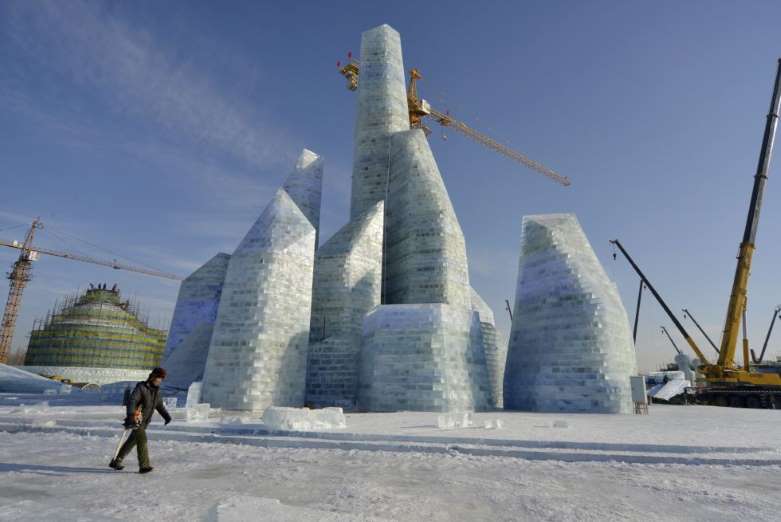 La mayor ciudad de hielo construida jamás1
