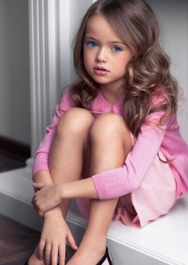 Kristina Pimenova, modelo rusa de sólo 9 años