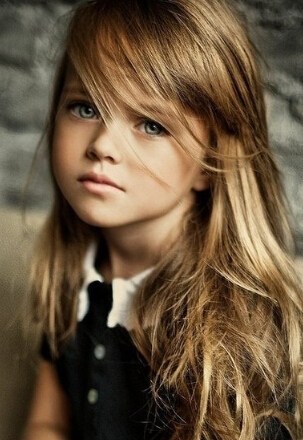 Kristina Pimenova, modelo rusa de sólo 9 años