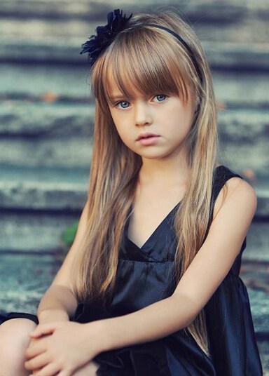 Kristina Pimenova, modelo rusa de sólo 9 años