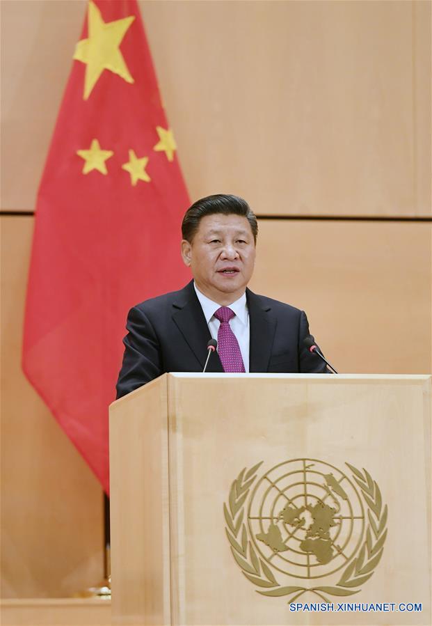 10 ideas claves de discurso de Xi en oficina de ONU en Ginebra