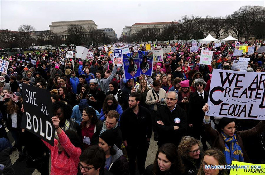 'Marcha de las Mujeres' en Washington D.C.