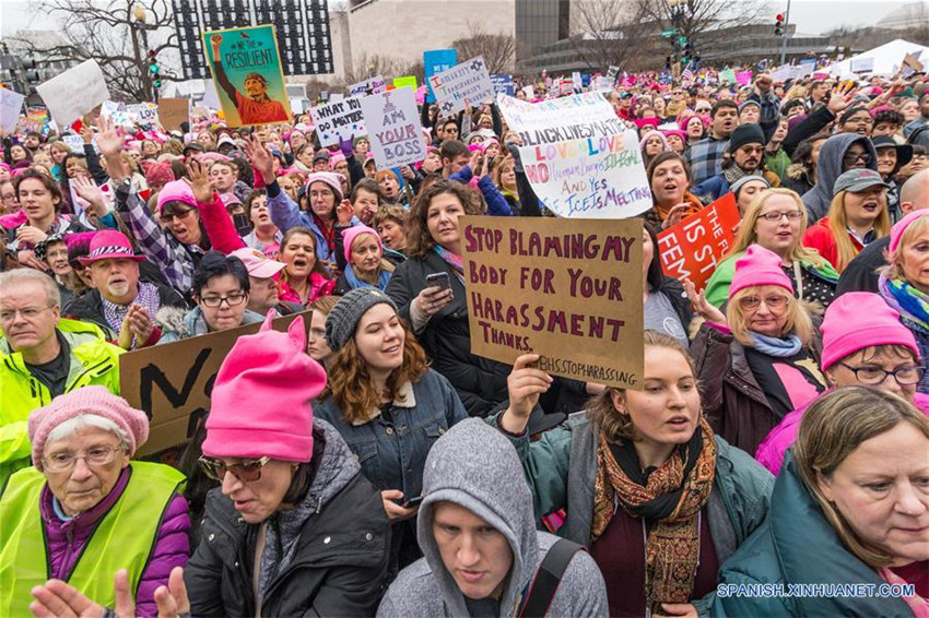 'Marcha de las Mujeres' en Washington D.C.