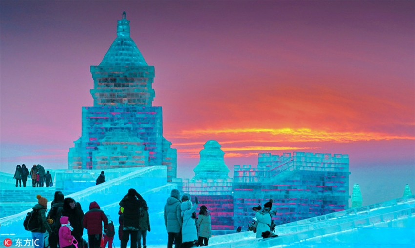 El Parque del Hielo y la Nieve de Harbin, el lugar ideal para disfrutar del invierno1