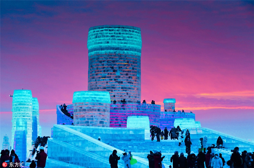 El Parque del Hielo y la Nieve de Harbin, el lugar ideal para disfrutar del invierno6