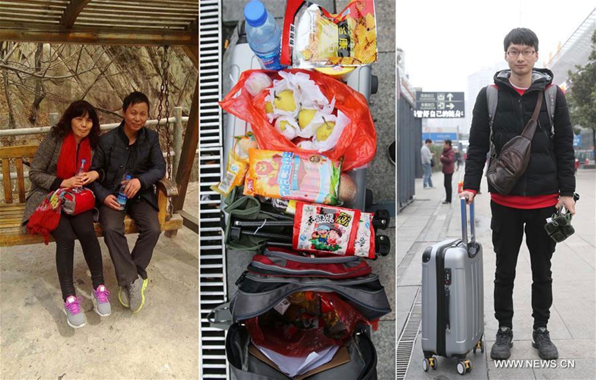 Los paquetes acomodados con amor que traen en su equipaje los trabajadores migrandes3