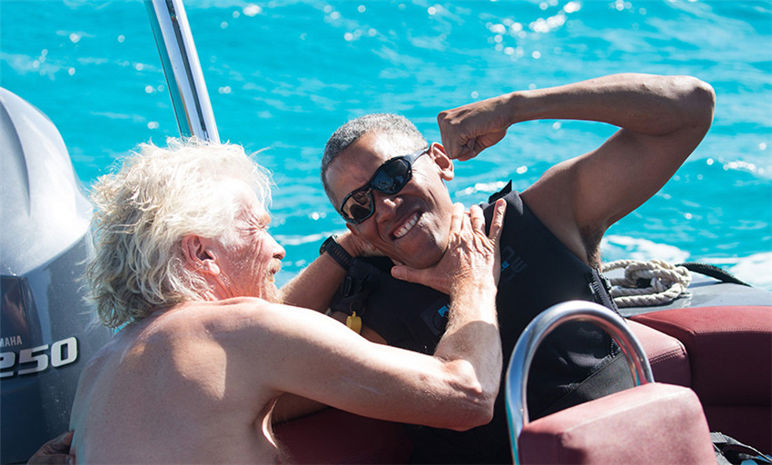 Deliciosas vacaciones post-presidencia de Obama: sol y kitesurf