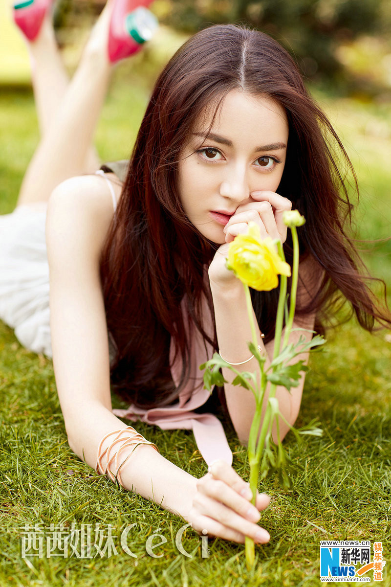 Actriz china Dilraba posa para Ceci