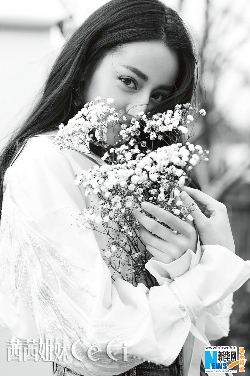 Actriz china Dilraba posa para Ceci