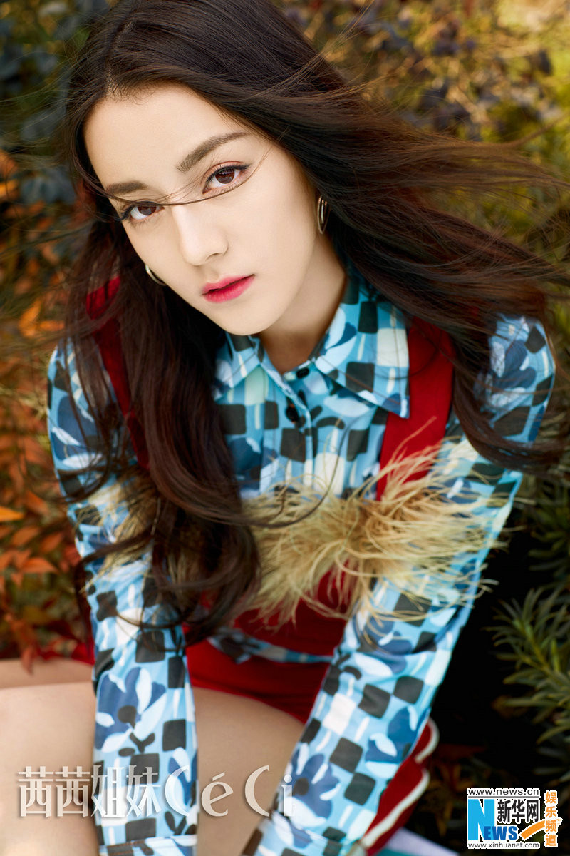 Actriz china Dilraba posa para Ceci