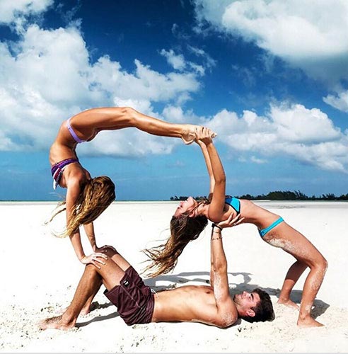 Yoga en la playa4