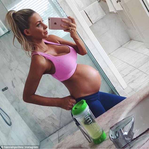 Hannah Polites, la joven australiana que mantiene su cuerpo caliente después del embarazo 6