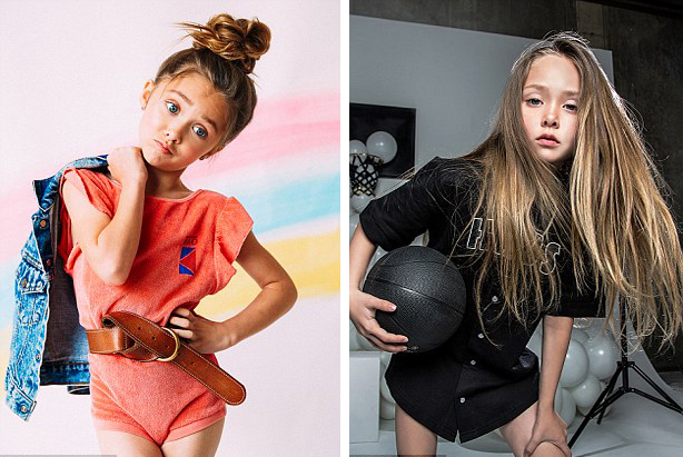 Adorable niña de 7 años realiza su sueño de ser modelo 10