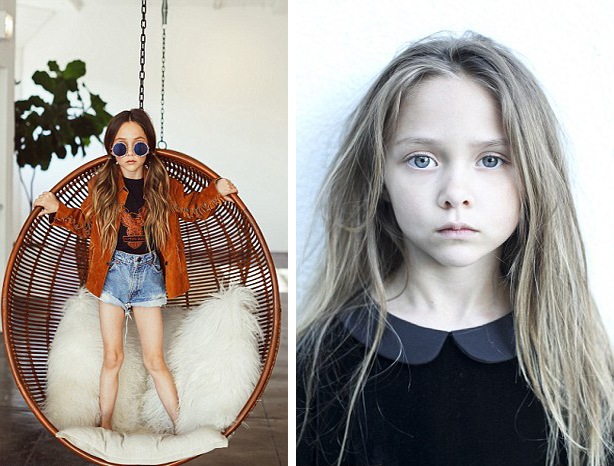 Adorable niña de 7 años realiza su sueño de ser modelo 2