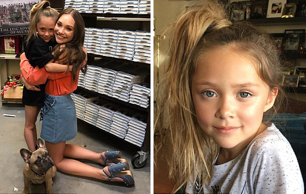 Adorable niña de 7 años realiza su sueño de ser modelo 1