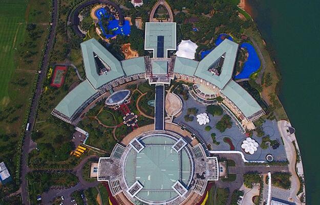 Fotos aéreas impresionantes de Boao