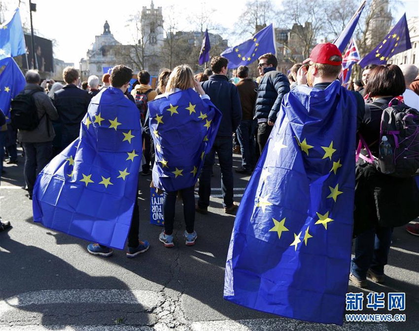 Marchas contra el Brexit y a favor de una nueva Europa1