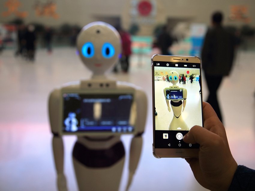 Nuevos y poco conocidos: robots que trabajan en China4