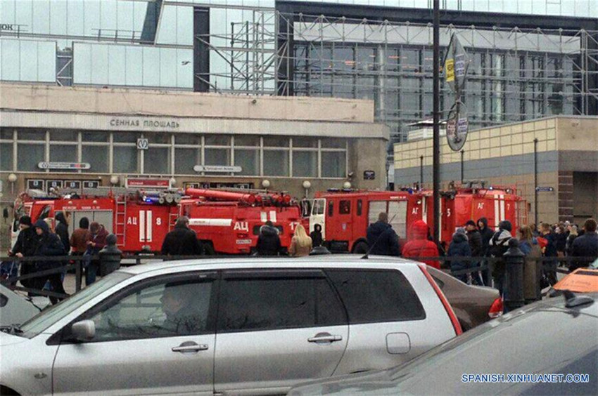 Detienen en San Petersburgo a 6 sospechosos de terrorismo