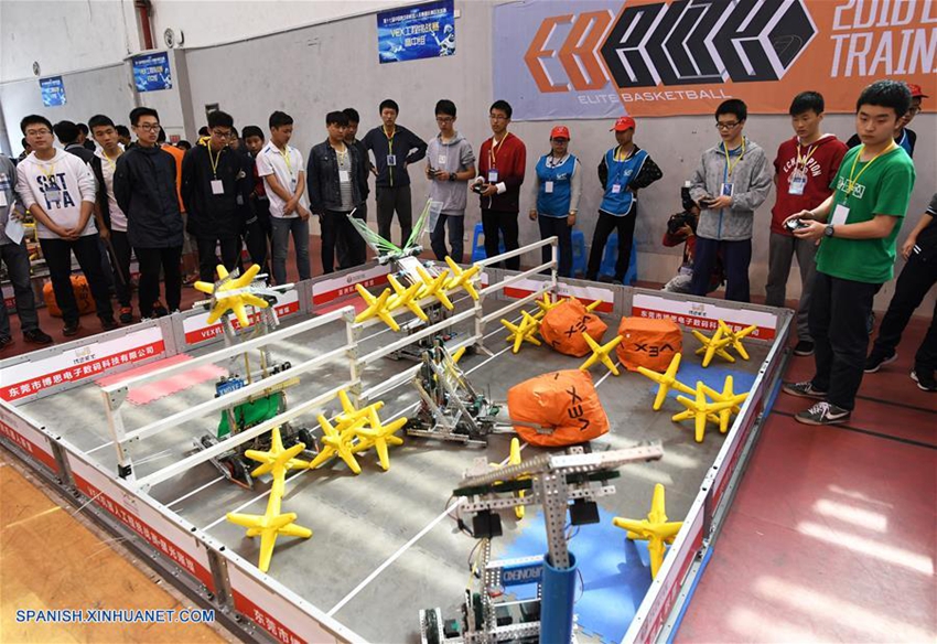 Calificaciones del Concurso de Robótica Adolescente del Distrito de Chongqing de China1