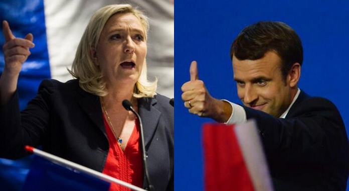 Macron y Le Pen a la segunda vuelta presidencial en Francia