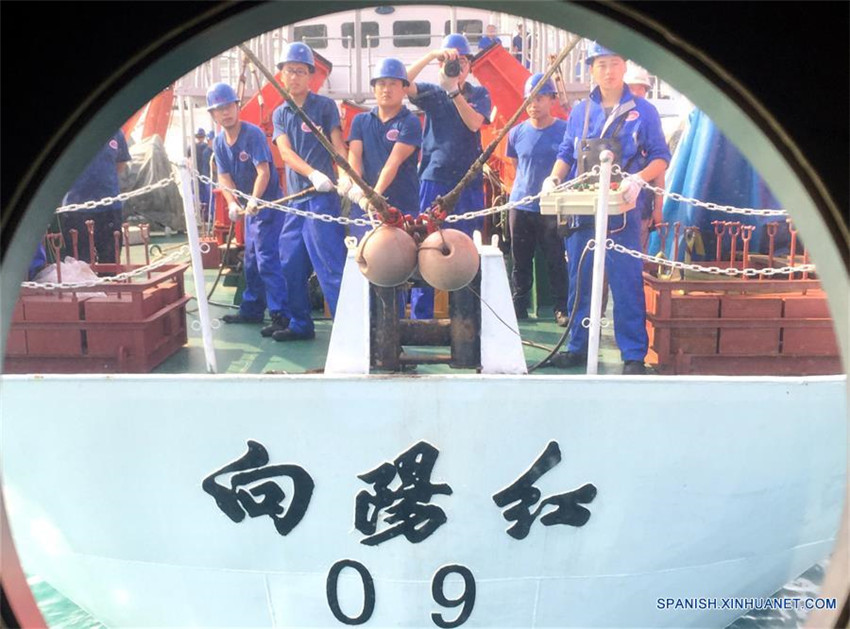 Prueban sumergible chino Jiaolong antes de inmersión en Mar Meridional de China