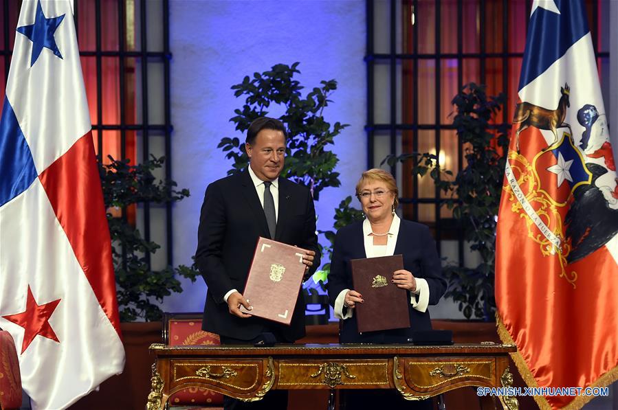 Presidentes de Chile y Panamá firman acuerdos en materia agrícola y migración