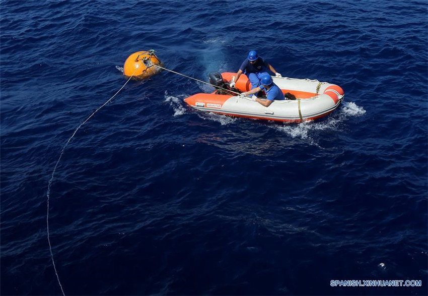 Sumergible chino Jiaolong completa cuarta inmersión en Mar Meridional de China