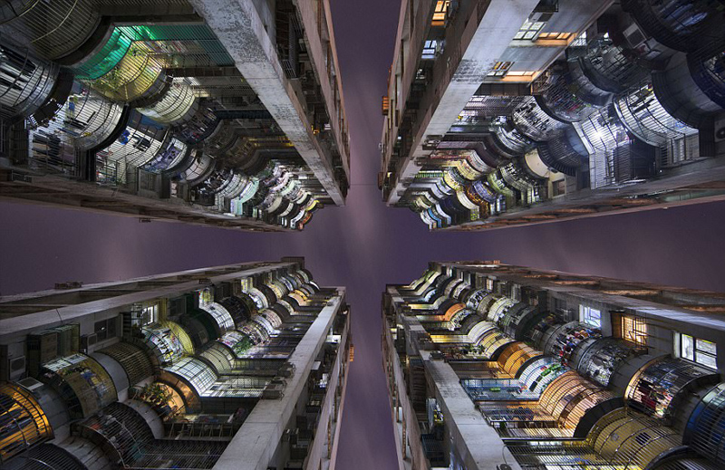 ¡Impacto visual! Fotografías de rascacielos en Hong Kong hechas por fotógrafo francés