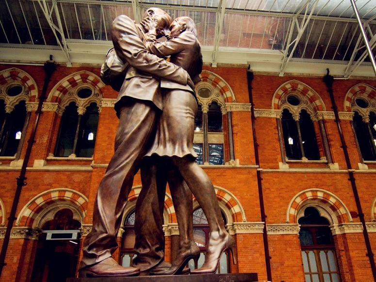 Las diez estatuas más románticas del mundo