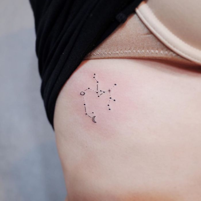 10 tatuajes diminutos para la gente que ama minimalismo
