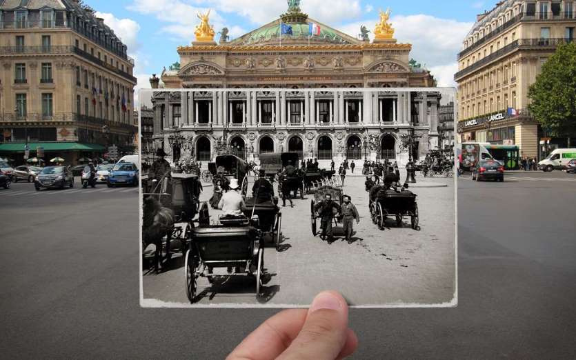En imágenes: el pasado y el presente de París5