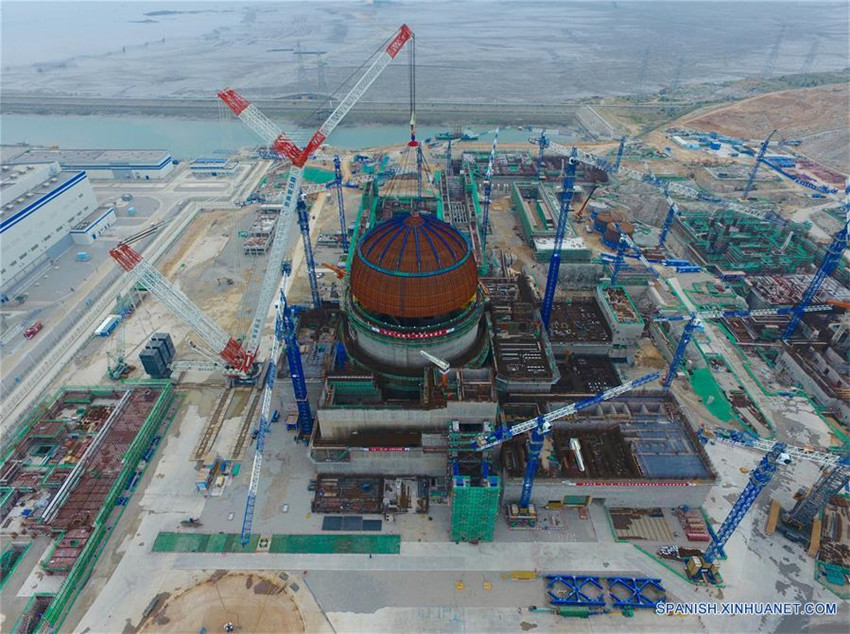 China concluye construcción de primer proyecto nuclear Hualong One