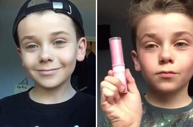 Niño de 10 años se vuelve famoso en Instagram por su maquillaje6