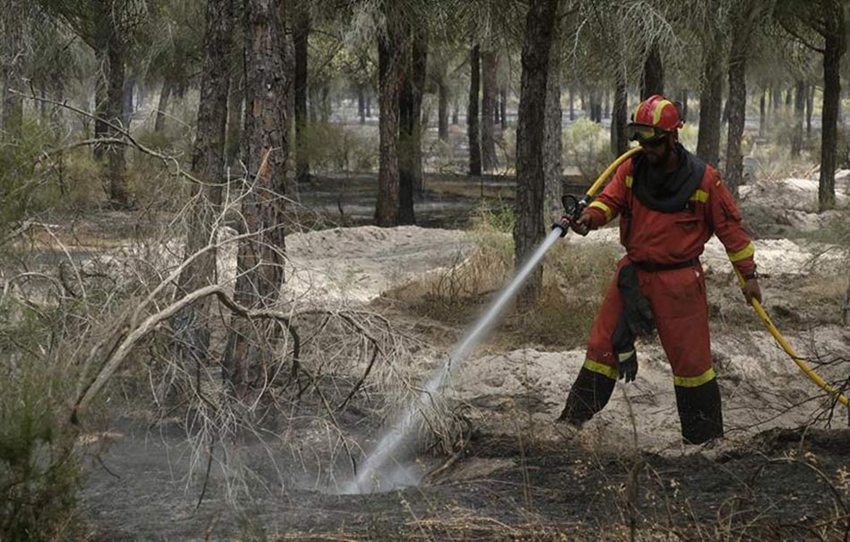 Incendio amenaza área protegida en España3