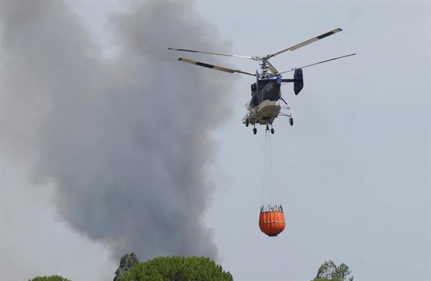 Incendio amenaza área protegida en España12