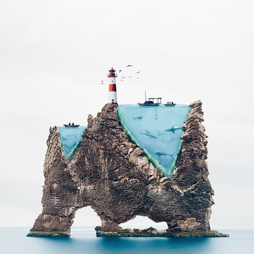 Artista de 18 años de Portugal combina objetos inesperados para crear arte surrealista 