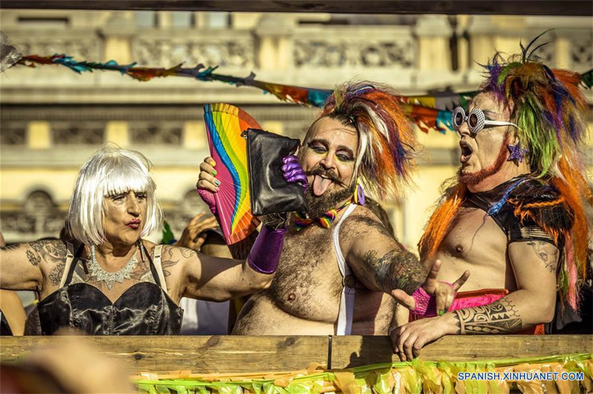 La marcha 'Pride Barcelona 2017' en Barcelona