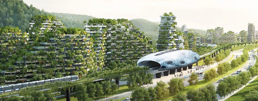 Así va a ser la primera ciudad bosque que va a luchar contra la contaminación2